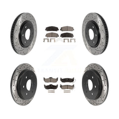 Transit Auto KDF-100820 Disc Brake Kit for 2007-2015 INFINITI QX56, Nissan Armada, Nissan TITAN - Front and Rear