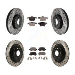 Transit Auto KDF-100829 Disc Brake Kit for 2008 Volvo V70 - Front and Rear