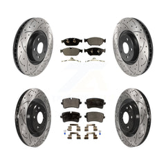 Transit Auto KDF-100850 Disc Brake Kit for 2014-2016 Audi A6 Quattro, Audi A7 Quattro - Front and Rear