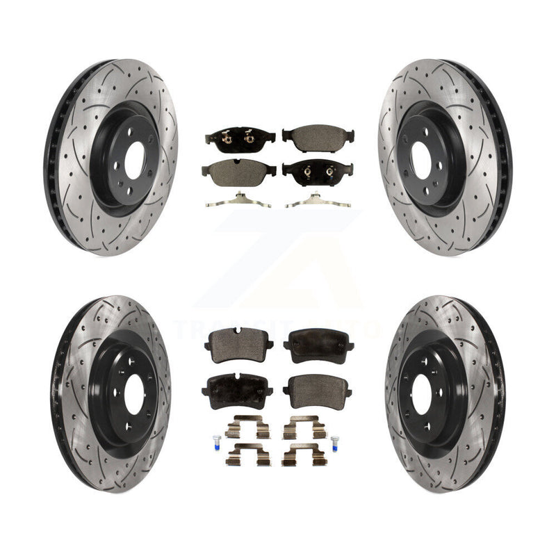 Transit Auto KDF-100850 Disc Brake Kit for 2014-2016 Audi A6 Quattro, Audi A7 Quattro - Front and Rear