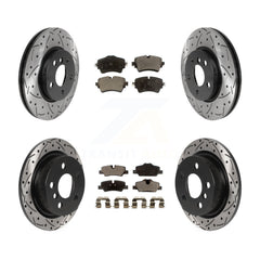Transit Auto KDF-100861 Disc Brake Kit for 2015-2021 Mini Cooper - Front and Rear