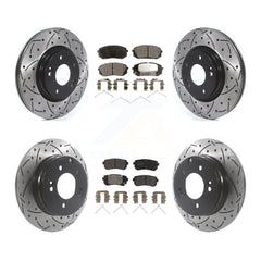 Transit Auto KDF-100864 Disc Brake Kit for 2016-2019 Kia Optima - Front and Rear