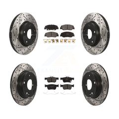 Transit Auto KDF-100868 Disc Brake Kit for 2019-2022 Honda Insight - Front and Rear