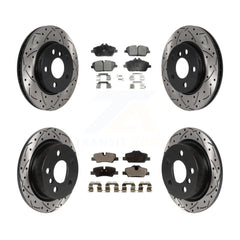 Transit Auto KDF-100869 Disc Brake Kit for 2015-2022 Mini Cooper - Front and Rear