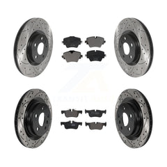 Transit Auto KDF-100870 Disc Brake Kit for 2016-2022 BMW 228i Gran Coupe, BMW X1 and More - Front and Rear