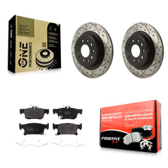 Transit Auto KDF-100878 Disc Brake Kit for 2016-2018 Buick Envision - Rear