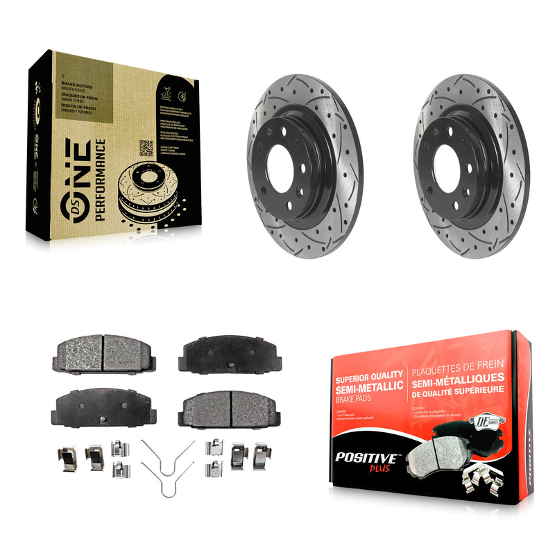 Transit Auto KDF-100889 Disc Brake Kit for 2003-2005 Mazda 6, Mazda Protege - Rear