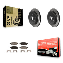 Transit Auto KDF-100893 Disc Brake Kit for 2005-2023 Suzuki Equator, Nissan Xterra, Nissan Frontier - Rear