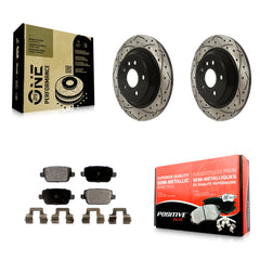 Transit Auto KDF-100900 Disc Brake Kit for 2008-2011 Volvo S80 - Rear