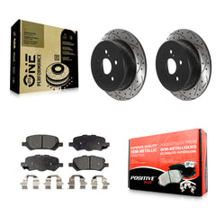 Transit Auto KDF-100904 Disc Brake Kit for 2009-2016 Toyota Venza - Rear
