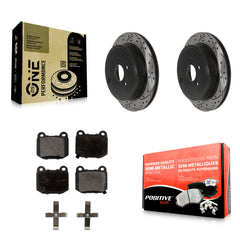 Transit Auto KDF-100906 Disc Brake Kit for 2017-2019 Toyota 86, Subaru BRZ - Rear