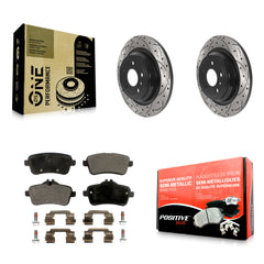 Transit Auto KDF-100913 Disc Brake Kit for 2012-2018 Mercedes-Benz GLE300d, Mercedes-Benz GLE350 and More - Rear