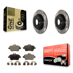 Transit Auto KDF-100922 Disc Brake Kit for 2013-2020 Mercedes-Benz CLA250, INFINITI QX30 and More - Rear