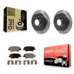 Transit Auto KDF-100928 Disc Brake Kit for 2016-2022 Hyundai Tucson, Kia Sportage - Rear