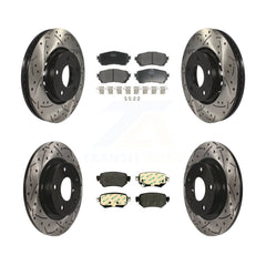 Transit Auto KDF-100964 Disc Brake Kit for 2019-2021 Mazda 6 - Front and Rear