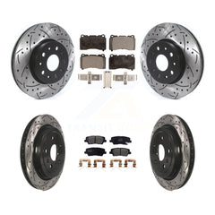 Transit Auto KDF-100975 Disc Brake Kit for 2017-2019 Cadillac CTS - Front and Rear