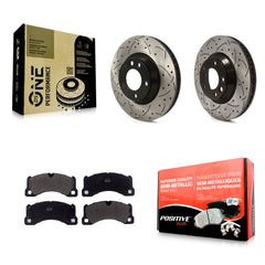 Transit Auto KDF-100999 Disc Brake Kit for 2011-2013 Porsche Cayenne - Front