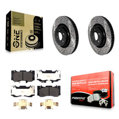 Transit Auto KDF-101012 Disc Brake Kit for 2015-2019 Ford Mustang - Front