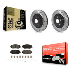 Transit Auto KDF-101014 Disc Brake Kit for 2020-2023 Toyota Camry - Front