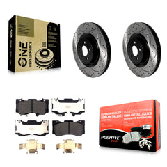 Transit Auto KDF-101017 Disc Brake Kit for 2020 Ford Mustang - Front