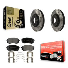 Transit Auto KDF-101018 Disc Brake Kit for 2017-2019 Kia Soul EV - Front