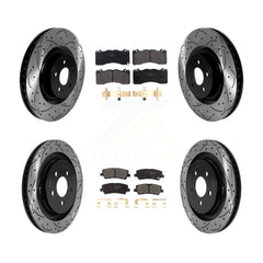 Transit Auto KDF-101021 Disc Brake Kit for 2015-2022 Ford Mustang - Front and Rear
