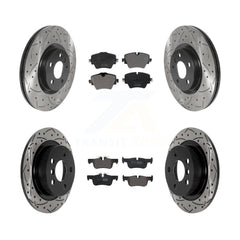 Transit Auto KDF-101023 Disc Brake Kit for 2017-2022 Mini Cooper Countryman - Front and Rear