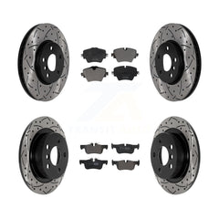 Transit Auto KDF-101024 Disc Brake Kit for 2016-2022 Mini Cooper Countryman, Mini Cooper Clubman - Front and Rear