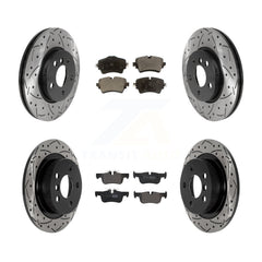 Transit Auto KDF-101025 Disc Brake Kit for 2016-2019 Mini Cooper Clubman - Front and Rear