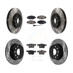 Transit Auto KDF-101026 Disc Brake Kit for 2019-2023 Volkswagen Taos, Volkswagen Jetta - Front and Rear