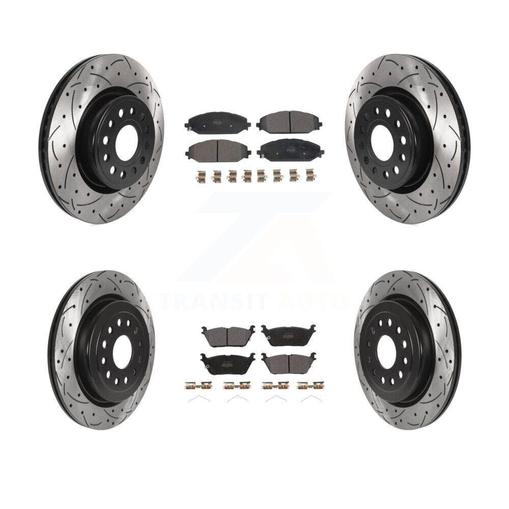Transit Auto KDF-101045 Disc Brake Kit for 2019-2024 Ram 1500 - Front and Rear