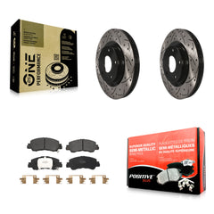 Transit Auto KDF-101061 Disc Brake Kit for 2018-2024 Mitsubishi Eclipse Cross - Front