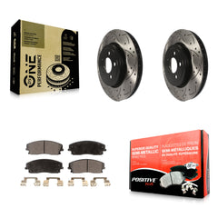 Transit Auto KDF-101077 Disc Brake Kit for 2015-2018 Dodge Charger - Front