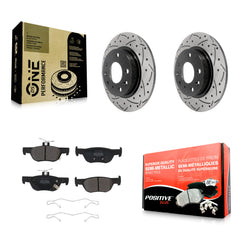 Transit Auto KDF-101082 Disc Brake Kit for 2019-2023 Mazda CX-30, Mazda 3, Mazda 3 Sport - Rear
