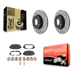 Transit Auto KDF-101084 Disc Brake Kit for 2018-2023 Jeep Compass - Rear
