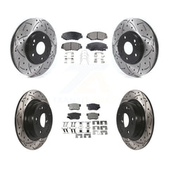 Transit Auto KDF-101089 Disc Brake Kit for 2005 Honda Accord - Front and Rear