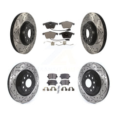 Transit Auto KDF-101090 Disc Brake Kit for 2008-2012 Volkswagen CC, Volkswagen R32 - Front and Rear