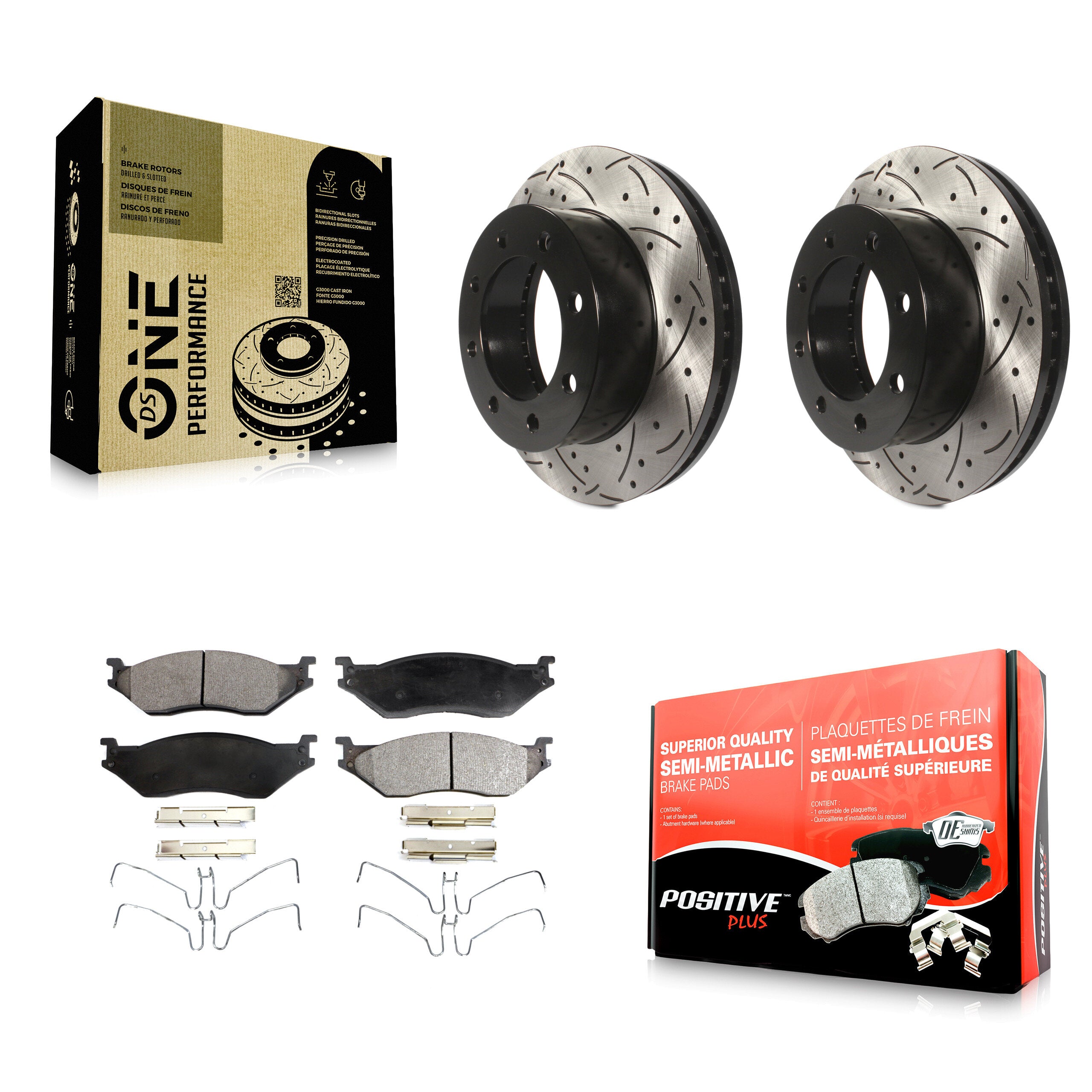 Transit Auto KDF-101093 Disc Brake Kit for 2005-2009 Ford F-450 Super Duty - Front