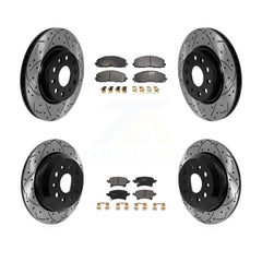 Transit Auto KDF-101100 Disc Brake Kit for 2021 Jeep Wrangler - Front and Rear