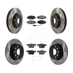 Transit Auto KDF-101104 Disc Brake Kit for 2022-2023 Volkswagen Taos - Front and Rear