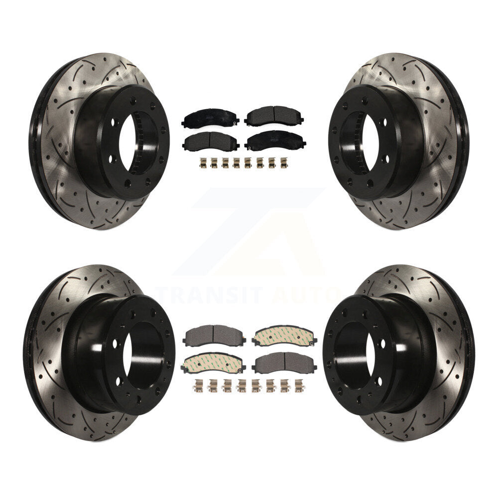 Transit Auto KDF-101114 Disc Brake Kit for 2019-2024 Ram 2500, Ram 3500 - Front and Rear