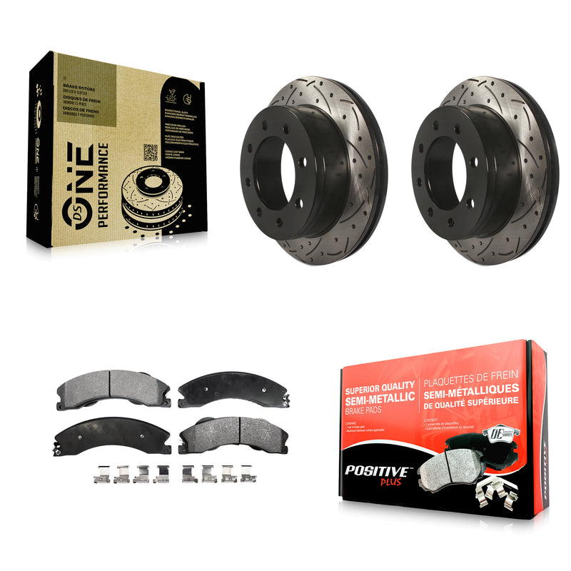Transit Auto KDF-101120 Disc Brake Kit for 2010-2011 Chevrolet Express 4500 - Rear