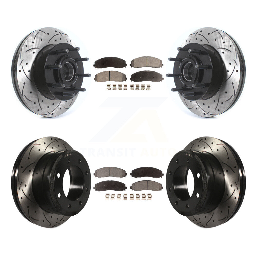 Transit Auto KDF-101154 Disc Brake Kit for 2013-2022 Ford F-250 Super Duty, Ford F-350 Super Duty - Front and Rear