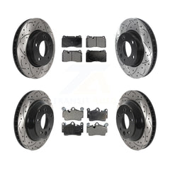 Transit Auto KDF-101156 Disc Brake Kit for 2008-2010 Volkswagen Touareg - Front and Rear