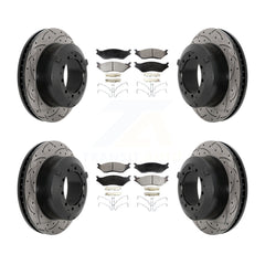 Transit Auto KDF-101161 Disc Brake Kit for 2010-2018 IC Corporation AE School Bus, IC Corporation AC Commercial Bus, International TerraStar - Front and Rear