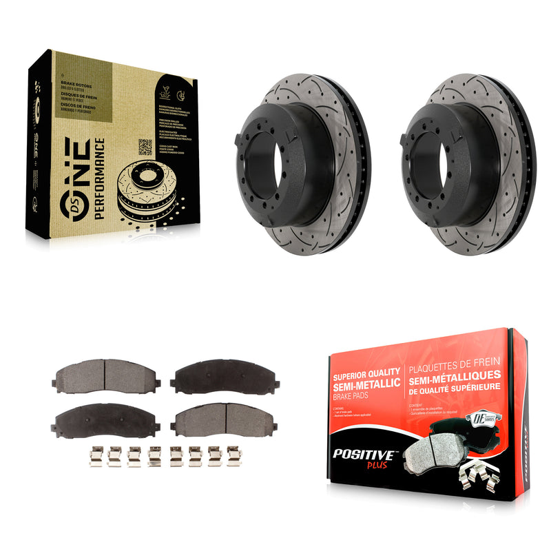 Transit Auto KDF-101172 Disc Brake Kit for 2015-2016 Ford F-350 Super Duty - Rear