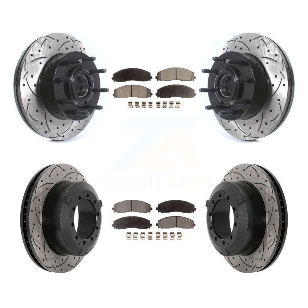 Transit Auto KDF-101174 Disc Brake Kit for 2015-2016 Ford F-350 Super Duty - Front and Rear