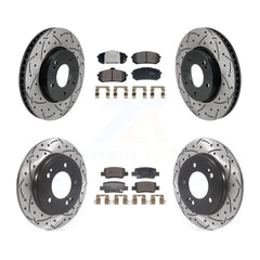 Transit Auto KDF-101177 Disc Brake Kit for 2021-2023 Hyundai Elantra - Front and Rear