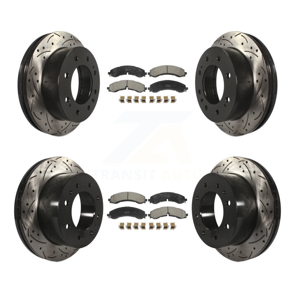 Transit Auto KDF-101181 Disc Brake Kit for 2020-2024 Chevrolet Silverado 2500 HD, Chevrolet Silverado 3500 HD and More - Front and Rear