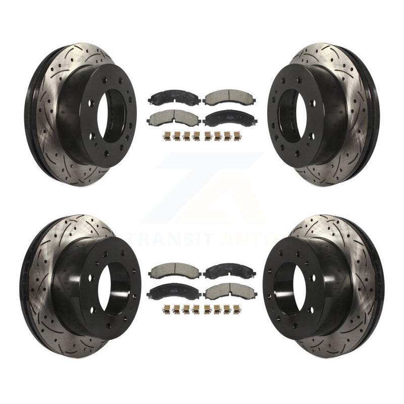 Transit Auto KDF-101181 Disc Brake Kit for 2020-2024 Chevrolet Silverado 2500 HD, Chevrolet Silverado 3500 HD and More - Front and Rear